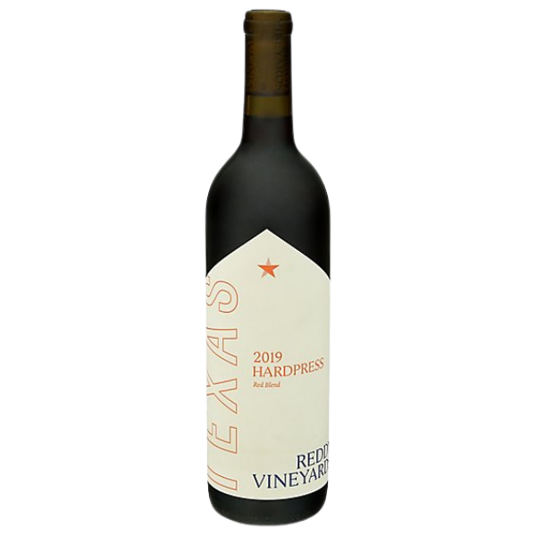 Reddy Vineyards, "Hard Press" Red Blend, Texas High Plains AVA (Tempranillo, Mourvèdre, Syrah), 2019