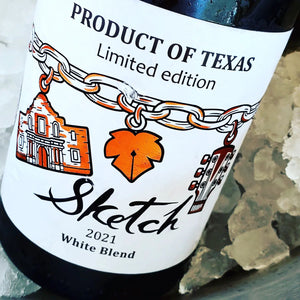 'Sketch' Texas, White Rhone Blend, 2021