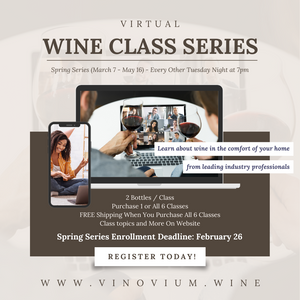 Virtual Wine Class - Spring Series